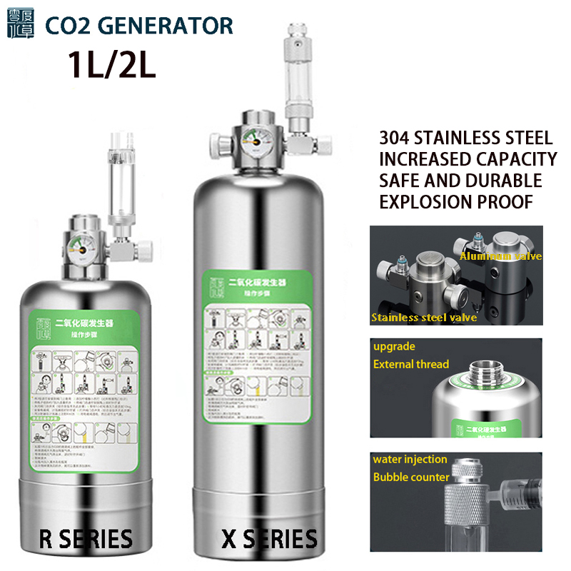Planted Aquarium Co2 Kit - ZRDR 수족관 CO2 발생기 시스템 키트