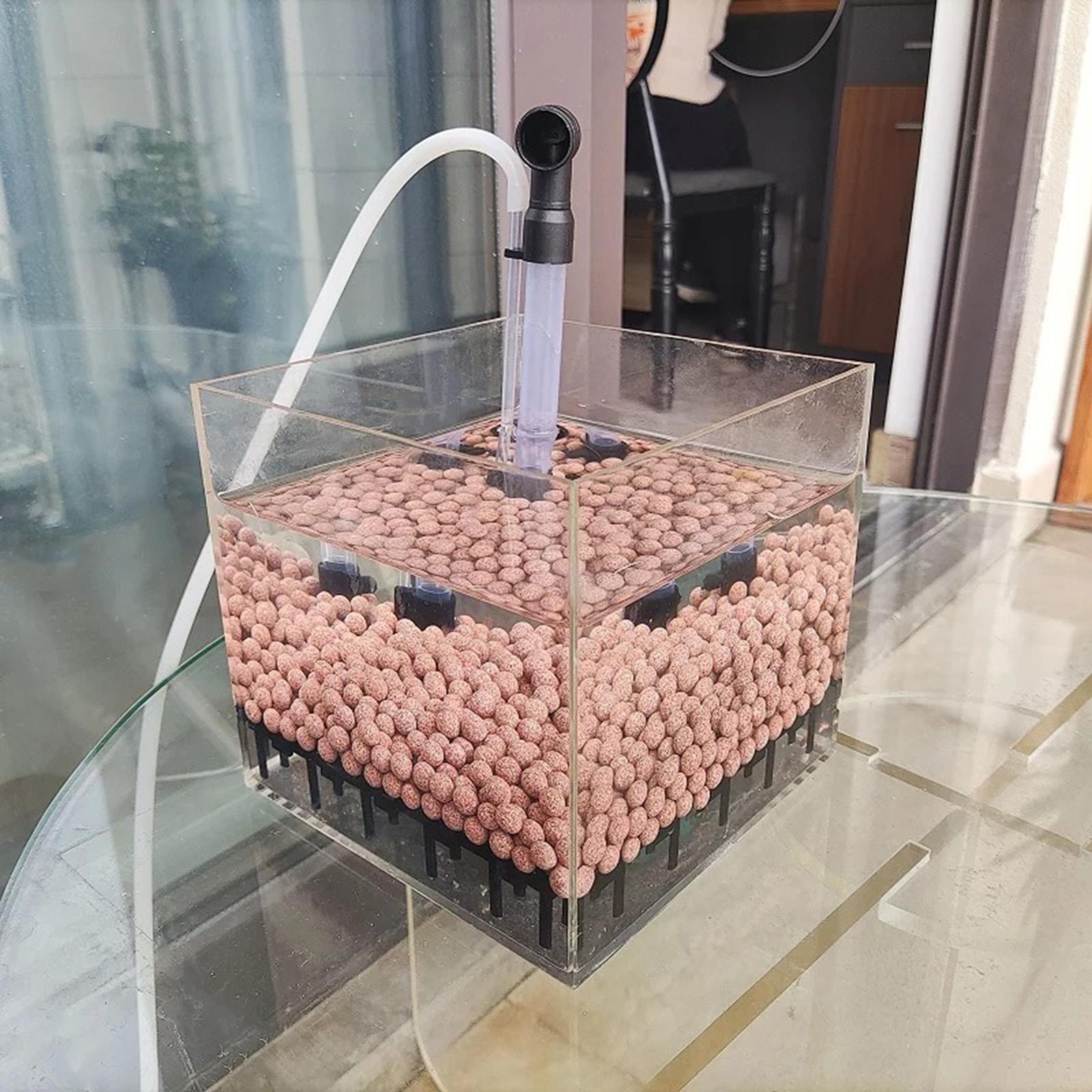 Planted Aquarium Undergravel Filter - 수족관 필터 박스 사각형 투명 아크릴