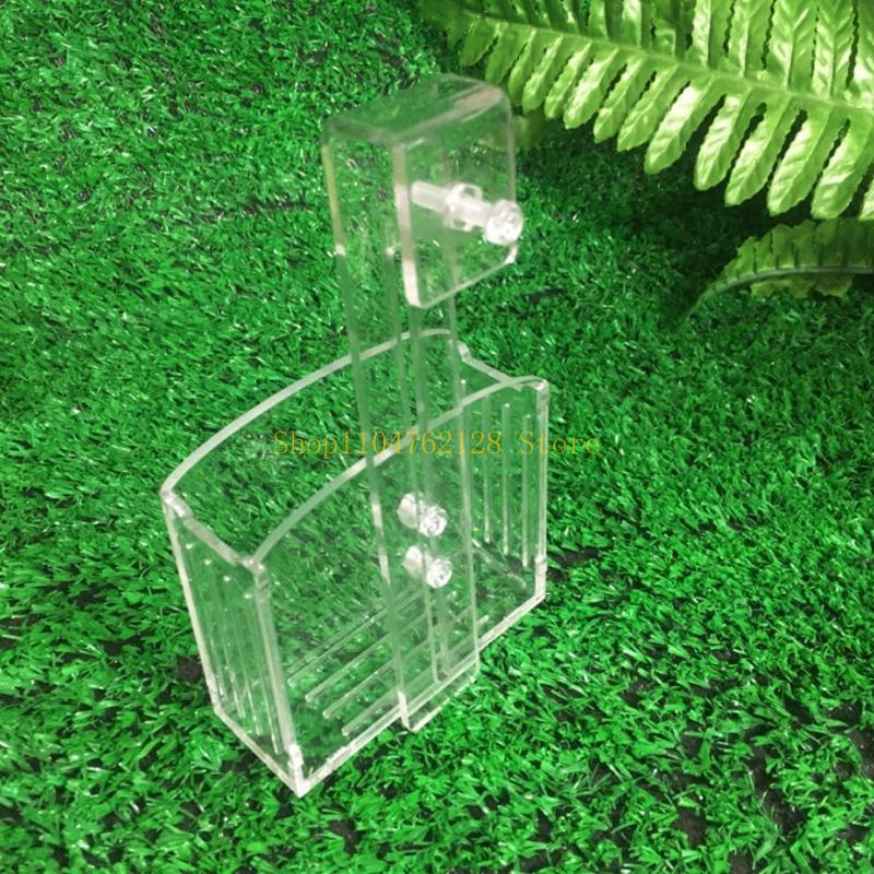 식물 장식 컵 수족관을위한 슬롯 식물 홀더가있는 식물  - Planted Aquarium For Sale 리뷰 및 가격