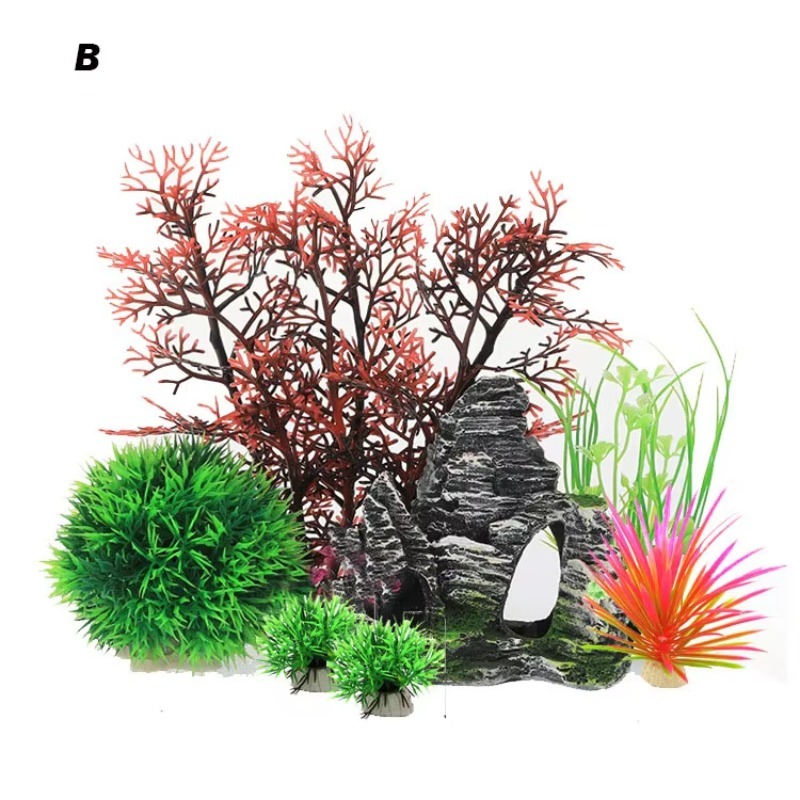 10개입 인기 신상품 플라스틱 시뮬레이션 수족관 장식  - Planted Aquarium For Sale 리뷰 및 가격