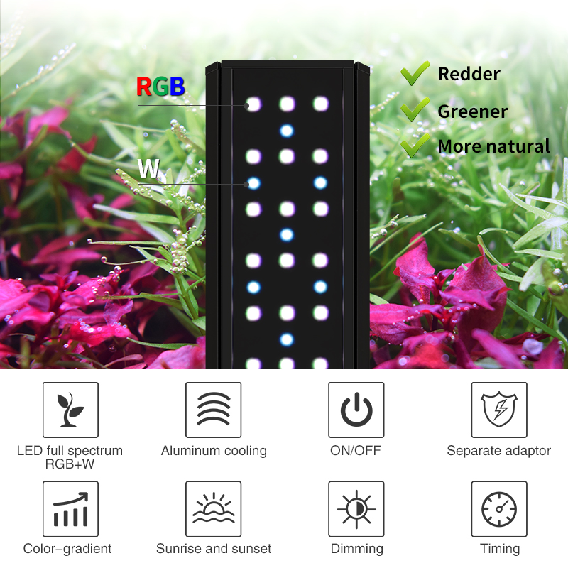 ZXY 핫 세일 WEEKAQUA V400 WRGB 고휘 - Planted Aquarium For Sale 리뷰 및 가격