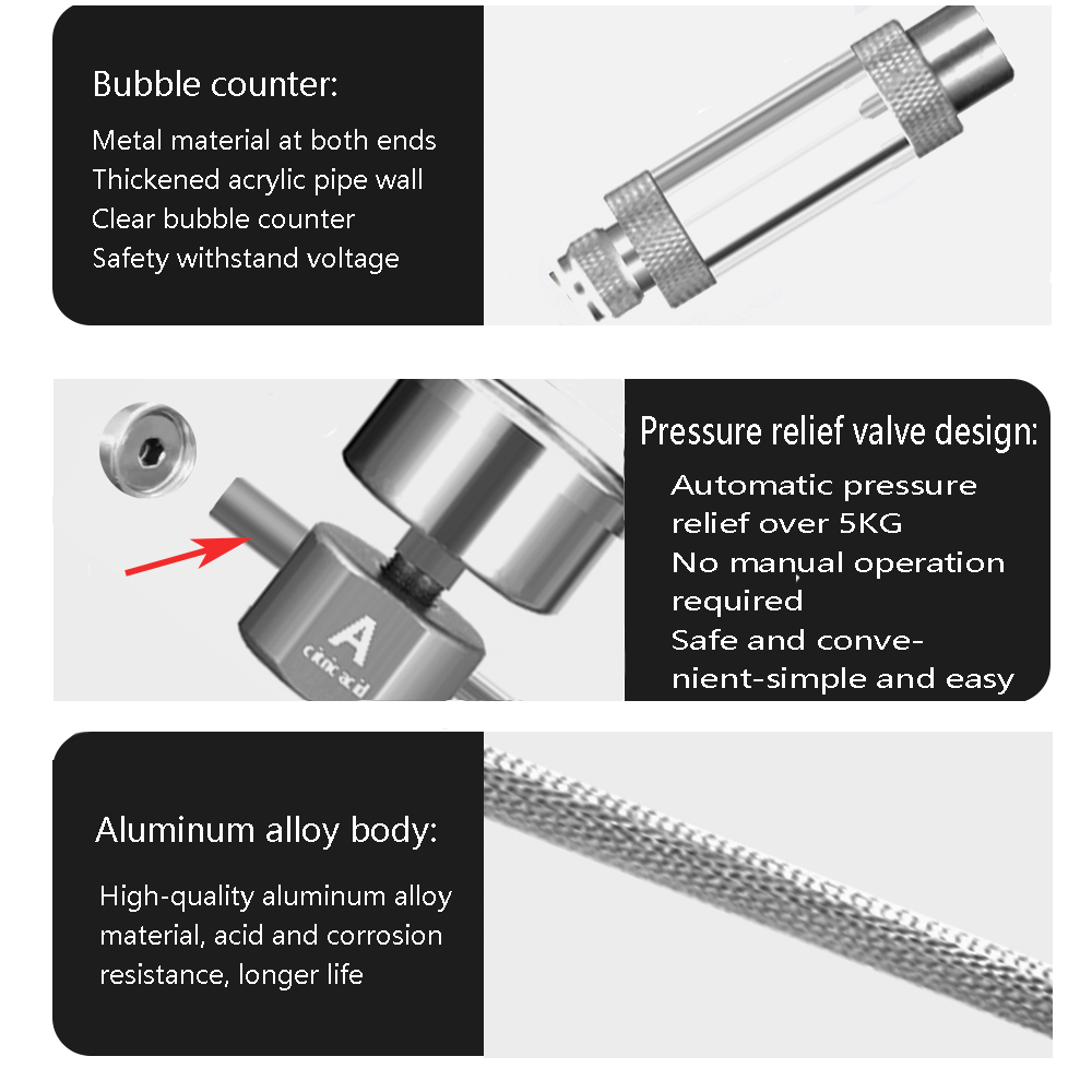 수족관 DIY CO2 발생기 시스템 키트 CO2 발생기 - Planted Aquarium Co2 Kit 리뷰 및 가격