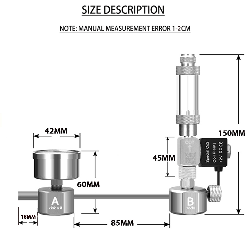 수족관 DIY CO2 발생기 시스템 키트 CO2 발생기 - Planted Aquarium Co2 Kit 리뷰 및 가격
