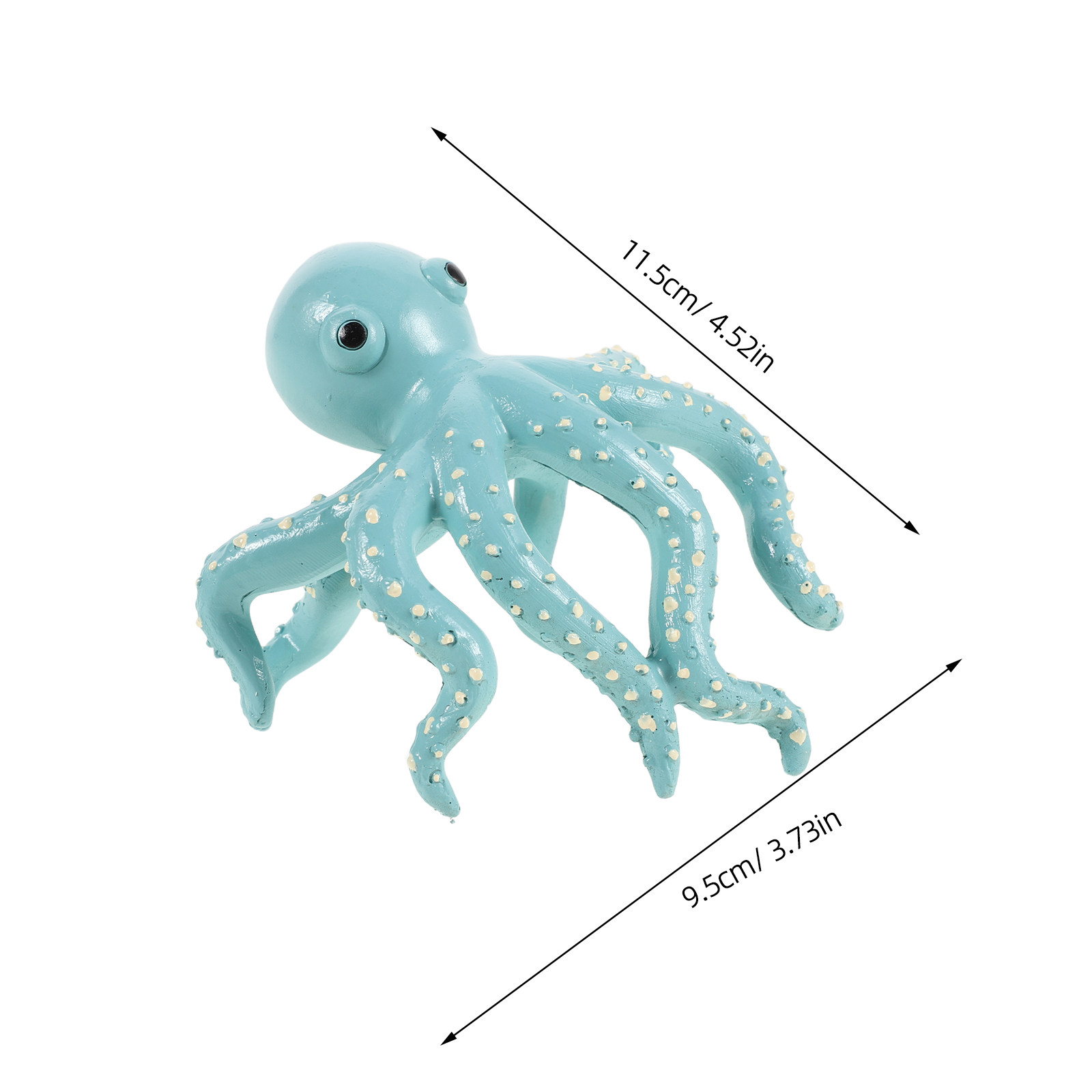 등반하는 문어 모양 레진 조각상 미니어처 유연한 촉수  - Aquarium Plant Octopus 리뷰 및 가격