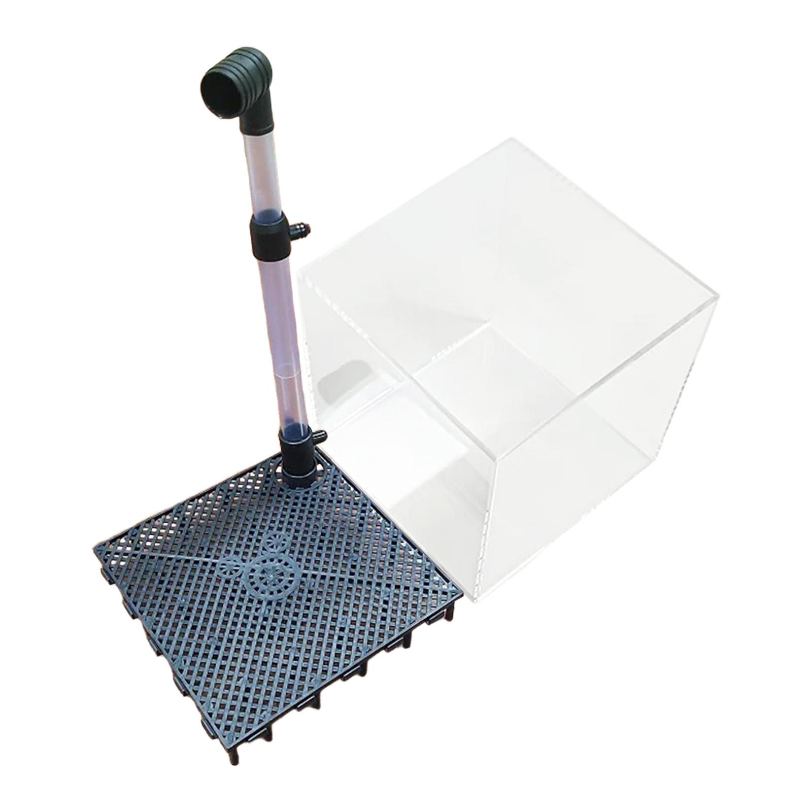아크릴 언더그라블 필터 박스 튜브 패드 필터링 외부 시 - Planted Aquarium Undergravel Filter 리뷰 및 가격