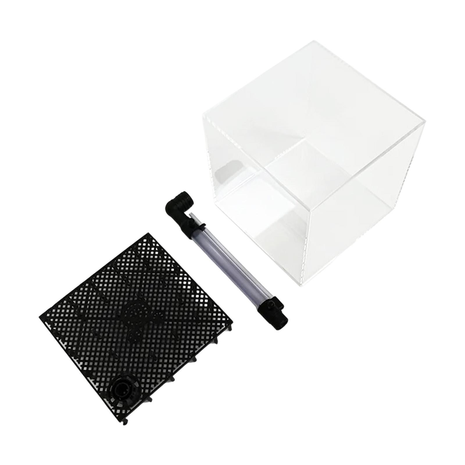 아크릴 언더그라블 필터 박스 튜브 패드 필터링 외부 시 - Planted Aquarium Undergravel Filter 리뷰 및 가격